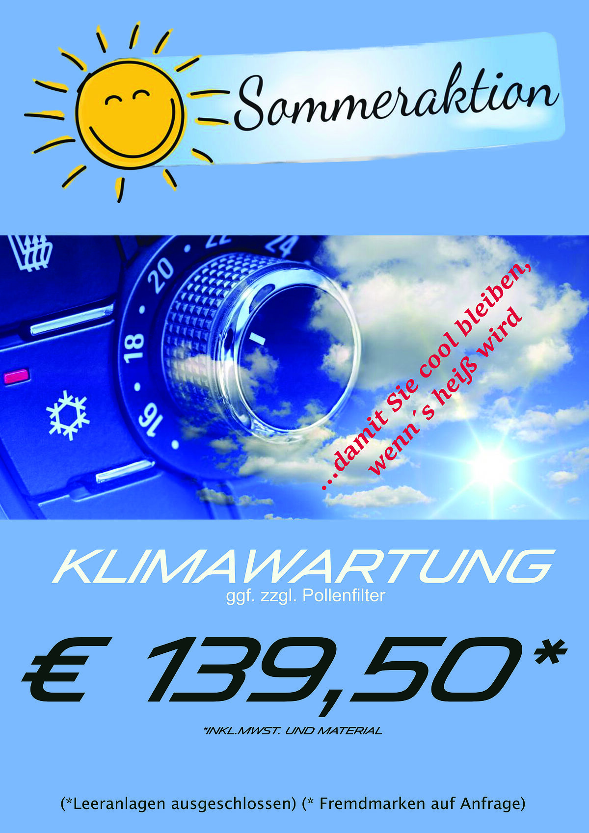Sommeraktion Klimawartung Unbenannt